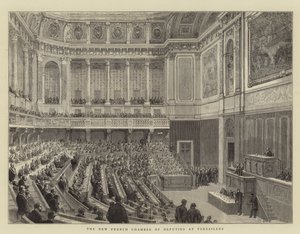La nueva Cámara de Diputados francesa en Versalles