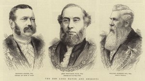 El nuevo alcalde y los alguaciles (grabado) de English School