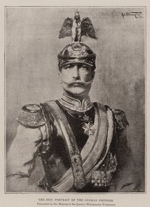 El nuevo retrato del emperador alemán (litografía)