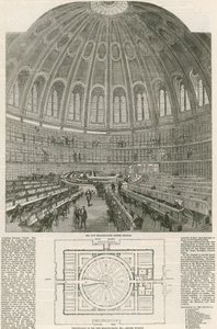 La Nueva Sala de Lectura, Museo Británico de English School
