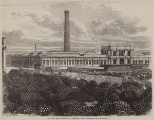 La nueva fábrica de proyectiles en Woolwich de English School