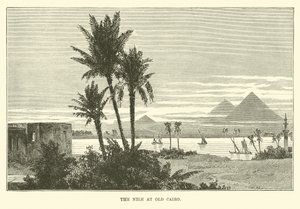 El Nilo en El Cairo Antiguo