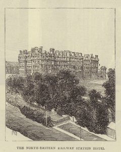 El Hotel de la Estación de Ferrocarril del Noreste de English School