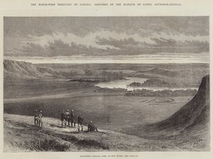 El Territorio del Noroeste de Canadá (grabado) de English School
