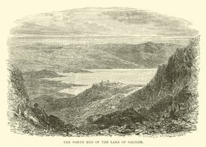 El extremo norte del Lago de Galilea de English School