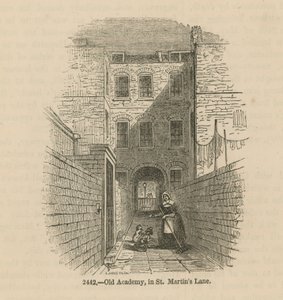 La antigua Academia en St Martins Lane de English School