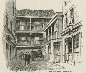La Antigua Campana, Holborn, Londres de English School