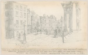 El Antiguo Cementerio, St Martins Lane, al Norte de la Iglesia