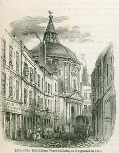 El Antiguo Colegio de Médicos en Warwick Lane de English School