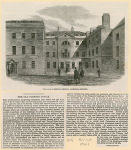 La antigua Oficina de Asuntos Exteriores, Downing Street de English School