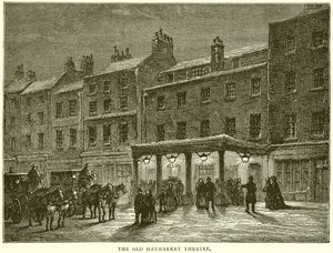 El antiguo teatro Haymarket