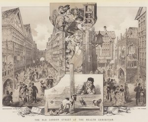 La vieja calle de Londres en la Exposición de Salud de English School