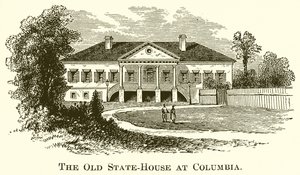 La antigua casa del estado en Columbia de English School