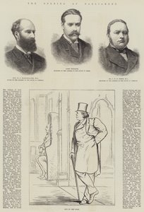 La Apertura del Parlamento (grabado) de English School