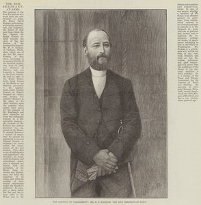 La Apertura del Parlamento, Sr. H D Erskine, el Nuevo Sargento de Armas de English School