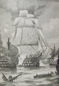 La apertura de la Batalla de Trafalgar de English School