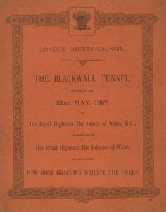 La Apertura del Túnel de Blackwall