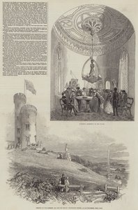 La Apertura de la Torre de Templanza de Mathew y la Ciudad de Londres (grabado)
