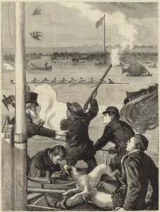La regata de Oxford y Cambridge de English School