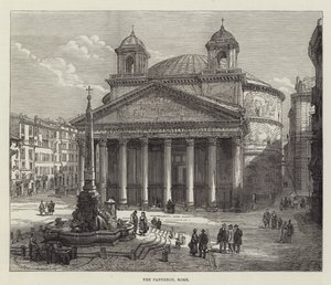 El Panteón, Roma (grabado)