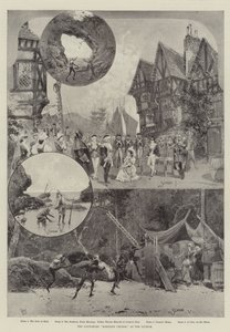 La pantomima "Robinson Crusoe," en el Lyceum de English School