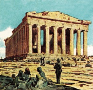 El Partenón en Atenas