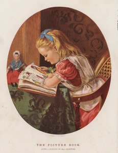 El libro ilustrado (litografía en color)