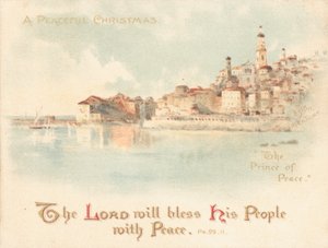 El Príncipe de la Paz, Tarjeta de Navidad