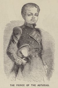 El Príncipe de Asturias (grabado) de English School