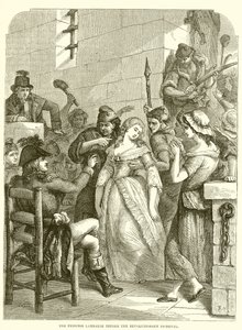 La princesa Lamballe ante el Tribunal Revolucionario de English School