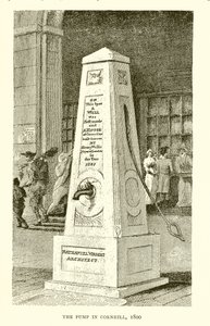 La bomba en Cornhill, 1800