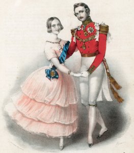 La polca de la Reina y el Príncipe Alberto de English School