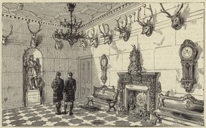La Reina en Balmoral de English School