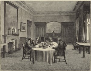 La Reina en Balmoral de English School