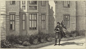 La Reina en Balmoral de English School