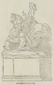 El Vaso de Oro de la Reina (grabado) de English School