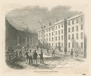 El terreno de raquetas, prisión de Fleet