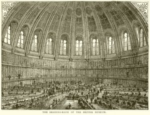 La Sala de Lectura del Museo Británico
