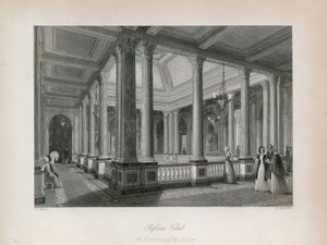 El Reform Club, los pasillos del Salón de English School