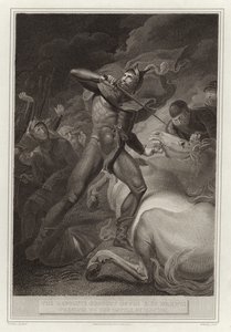 La conducta resuelta del Conde de Warwick antes de la Batalla de Touton de English School