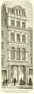 El departamento de ventas de la Sociedad de Tractos Religiosos, no. 65 St. Pauls Churchyard