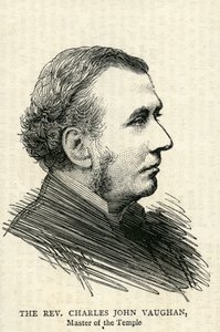 El Rev. Charles John Vaughan, Decano de Llandaff de English School