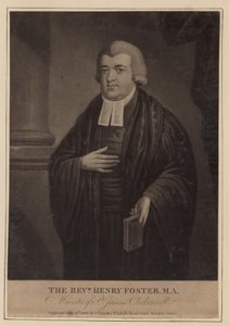 El Reverendo Henry Foster, Ministro de St James, Clerkenwell de English School