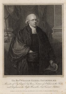 El Reverendo William Elisha Faulkner, Ministro de la Capilla de Ely, Ely Place, Londres de English School