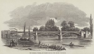 El Puente del Ferrocarril de Richmond, Windsor y Staines en Richmond de English School