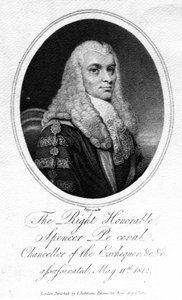 El Honorable Spencer Perceval, 1812 de English School