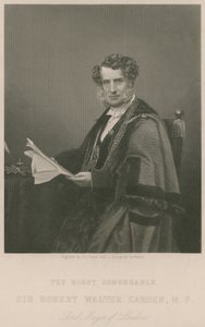 El Honorable Sir Walter Carden, Alcalde de Londres de English School