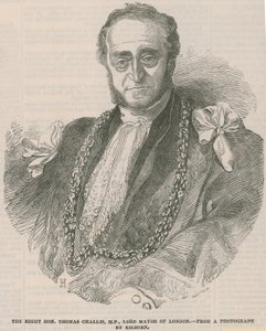 El Muy Honorable Thomas Challis, MP, Alcalde de Londres de English School