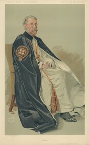 El Reverendo Edward Stuart Talbot, Winton, 11 de octubre de 1911, caricatura de Vanity Fair de English School