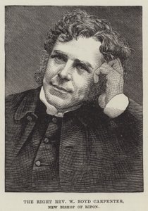 El Reverendísimo W Boyd Carpenter, Nuevo Obispo de Ripon (grabado)